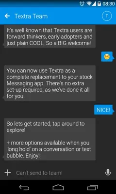 Textra SMS android App screenshot 3